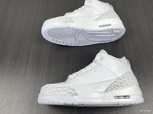 1st Kicks Retro 3 White' PS Jordan Air 'Triple 429487-111 0605